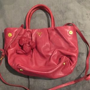 Gently used Small Prada handbag